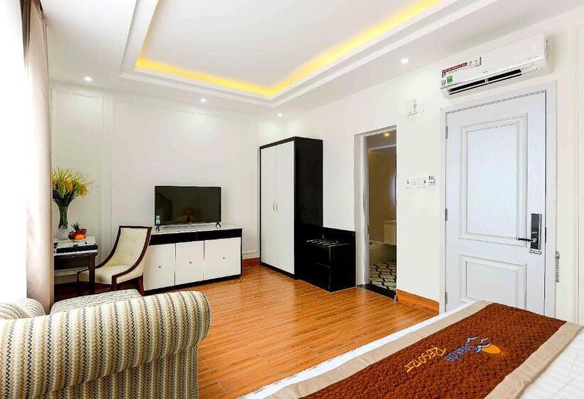 اتاق لوکس با چشم‌انداز دریا, Seaside Boutique Resort Quy Nhon
