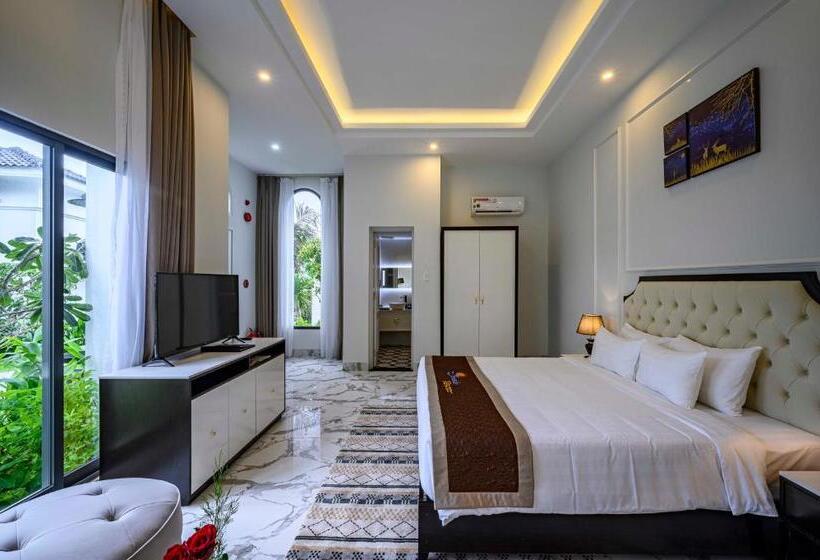 ویلای 1 خوابه با چشم‌انداز باغ, Seaside Boutique Resort Quy Nhon