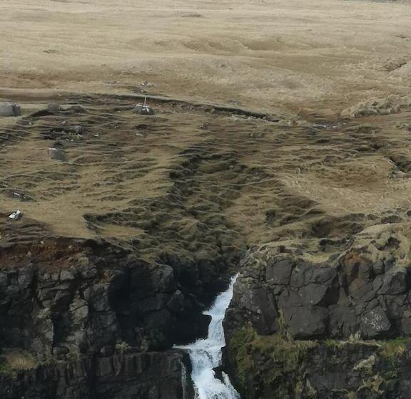 آپارتمان 1 خوابه با چشم‌انداز دریا, Gásadalur Apartments @ World Famous Waterfall