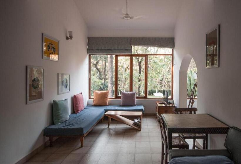 آپارتمان 1 خوابه با چشم‌انداز استخر, Botanique Goa