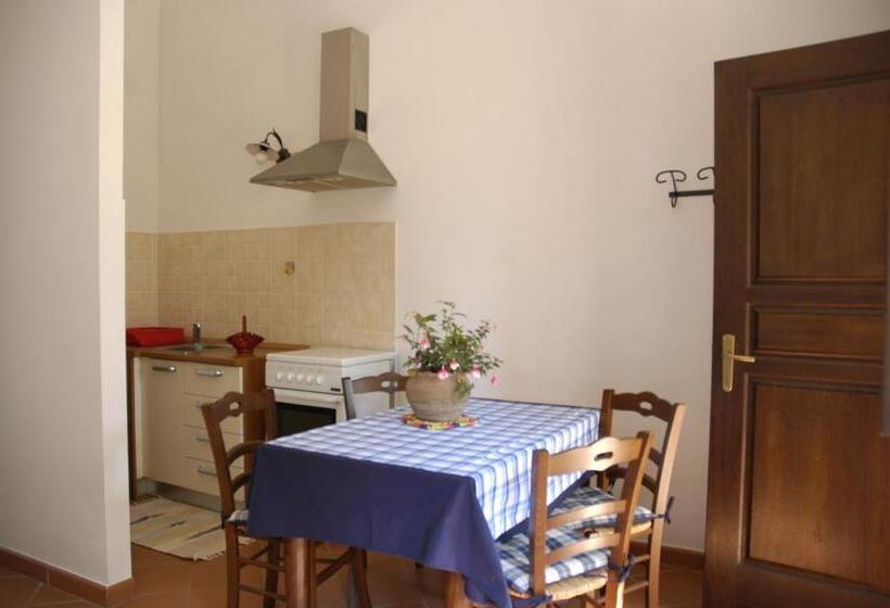 Апартаменты 1 Спальня Вид на Бассейн, Agriturismo Poggio Corbello