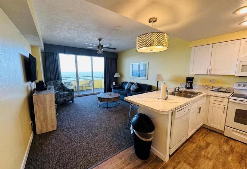 آپارتمان 1 خوابه با چشم‌انداز دریا, Ocean Walk Resort
