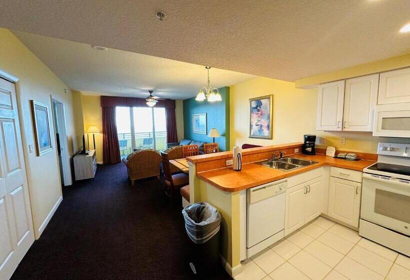 آپارتمان 2 خوابه با چشم‌انداز دریا, Ocean Walk Resort