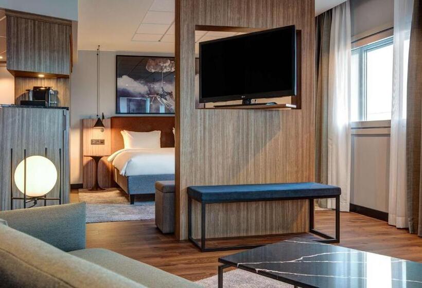 Люкс, Radisson Blu Airport Hotel, Oslo Gardermoen