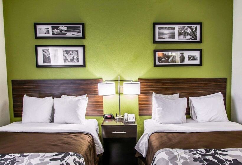 חדר סטנדרט שתי מיטות זוגיות, Sleep Inn Fort Pierce I95