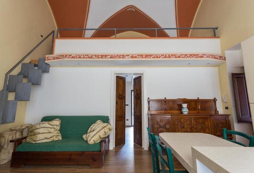 Апартаменты 1 Спальня Нижний Этаж, Palazzo Leuzzi B&b