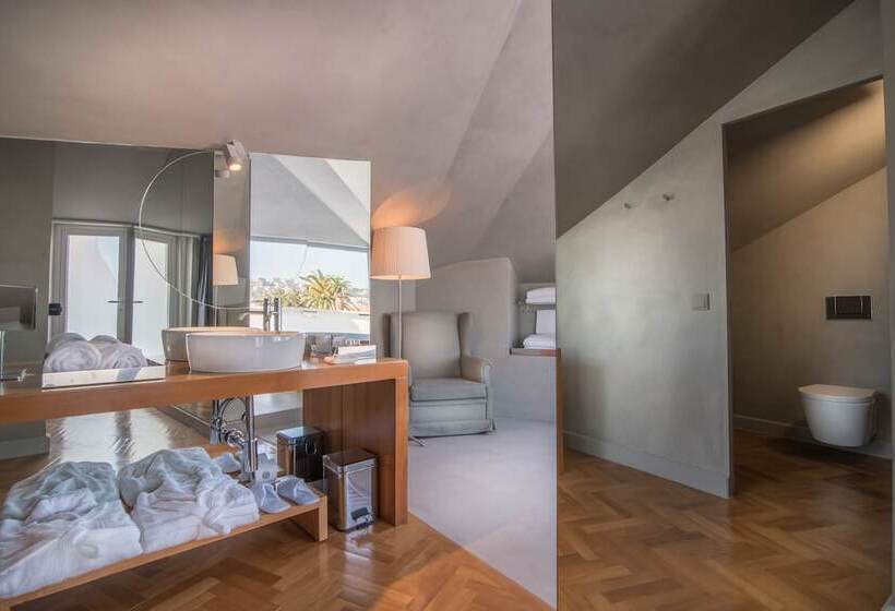 اتاق لوکس با چشم‌انداز دریا, Villa Cascais Boutique