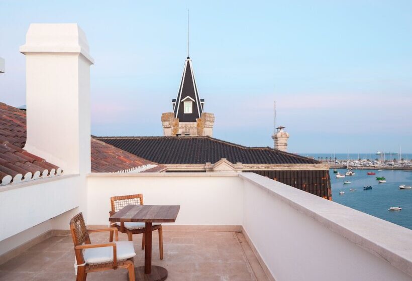 اتاق لوکس با چشم‌انداز دریا, Villa Cascais Boutique