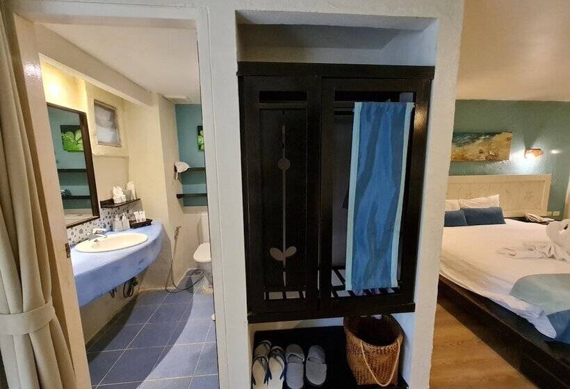 اتاق استاندارد با چشم‌انداز استخر, Vacation Village Phra Nang Inn   Sha Extra Plus