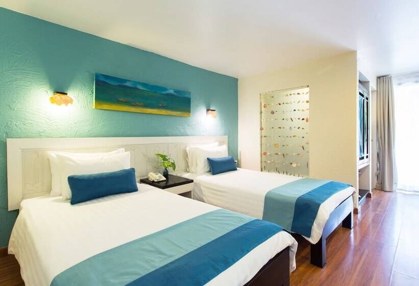 اتاق استاندارد با چشم‌انداز استخر, Vacation Village Phra Nang Inn   Sha Extra Plus