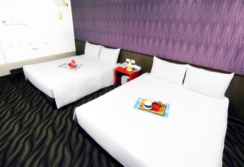 اتاق استاندارد چهار تخته, Liho Hotel Tainan
