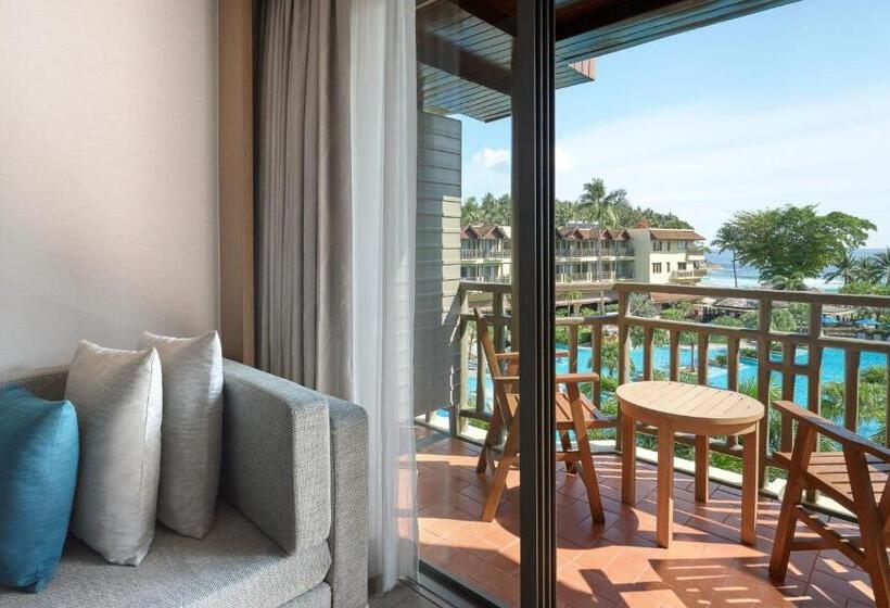 프리미엄 룸 풀장 전망, Phuket Marriott Resort & Spa Merlin Beach