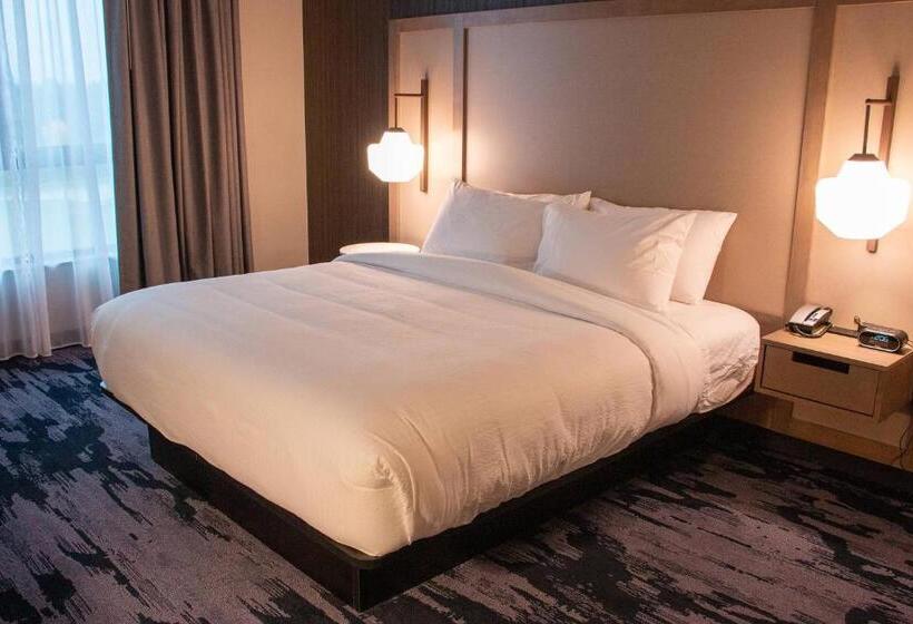 اتاق استاندارد با تخت بزرگ, Fairfield Inn & Suites By Marriott Davenport Quad Cities