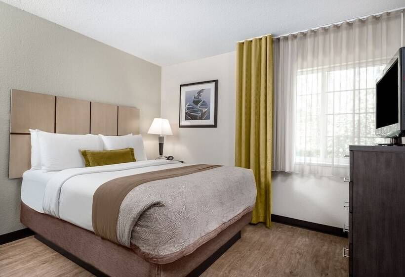 身障者適用スイートルーム, Candlewood Suites Durham   Rtp, An Ihg