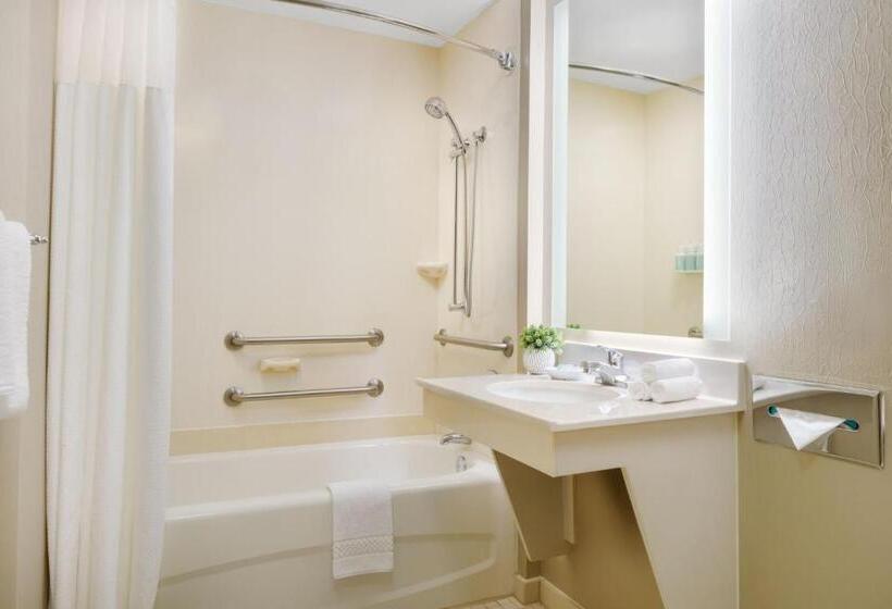 带2个双人床的标准工作室, Springhill Suites Manchesterboston Regional Airport