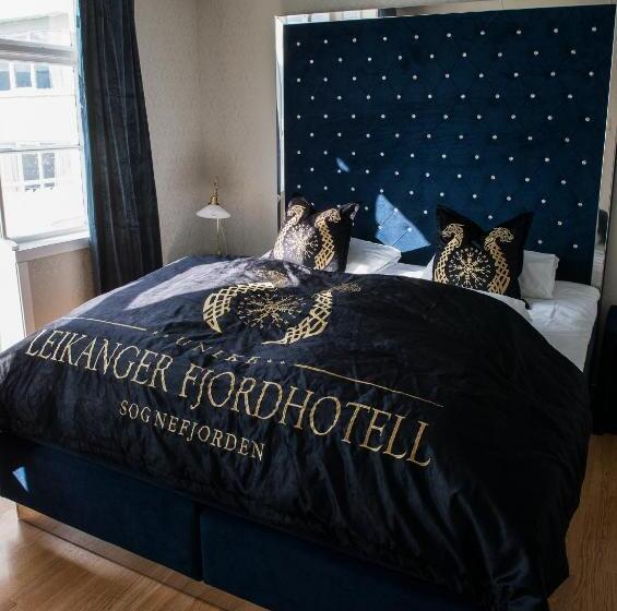 オーシャンビューデラックスルームバルコニー付き, Leikanger Fjordhotel   Unike Hoteller