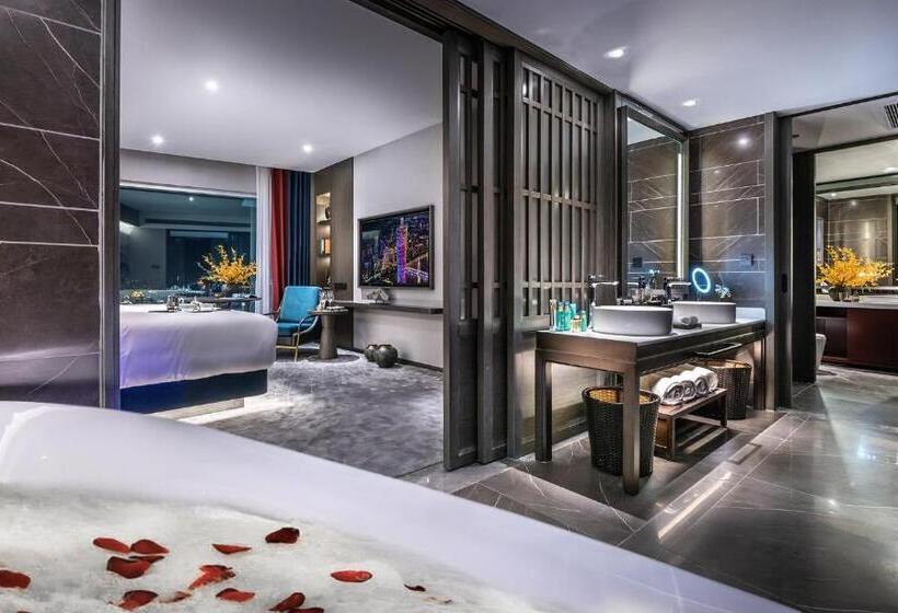 سوئیت دولوکس با چشم‌انداز رودخانه, Guangzhou Elegant