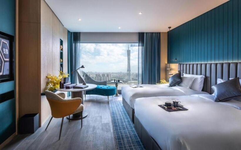 اتاق استاندارد با چشم‌انداز رودخانه, Guangzhou Elegant