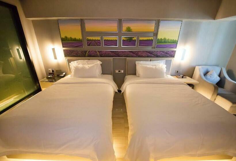 디럭스 룸, Lavande Hotel Urumqi High Speed Railway Wanda Plaza
