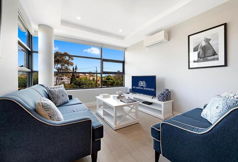 شقة غرفتين, The Hamptons Apartments  St Kilda