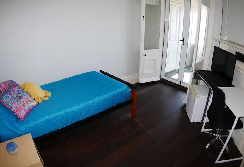 스탠다드 싱글 룸 공동욕실, Geraldton Backpackers