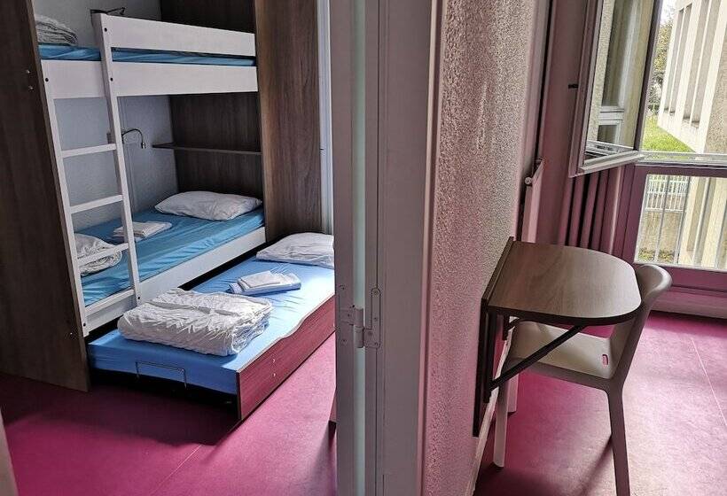 اتاق استاندارد چهار تخته, Auberge De Jeunesse D Orleans
