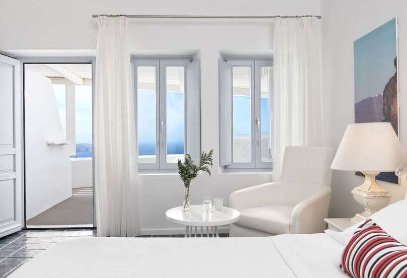 اتاق استاندارد با چشم‌انداز دریا, Lilium Hotel Santorini