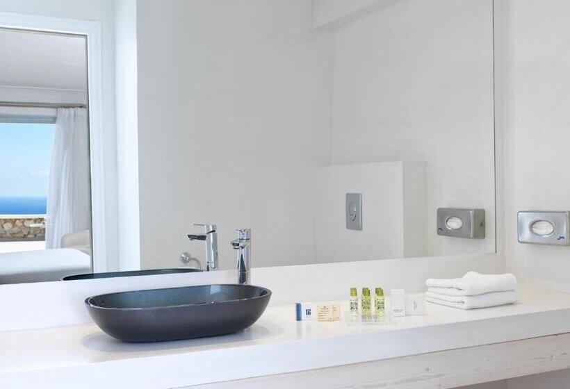 اتاق سوپریور با چشم‌انداز, Lilium Hotel Santorini
