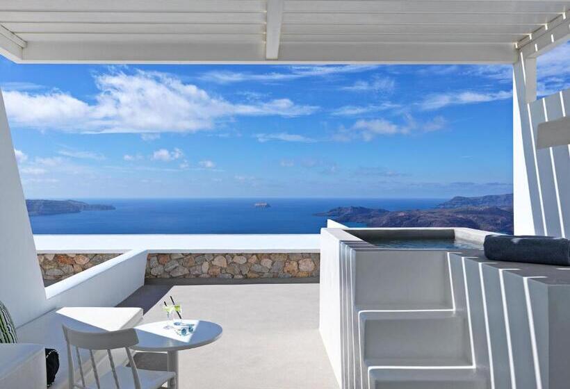 اتاق سوپریور با چشم‌انداز, Lilium Hotel Santorini