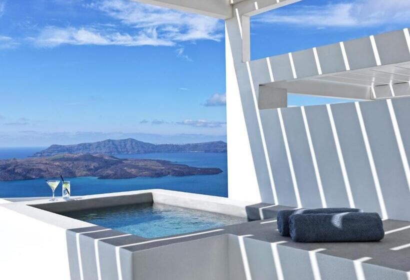 اتاق سوپریور با چشم‌انداز, Lilium Hotel Santorini