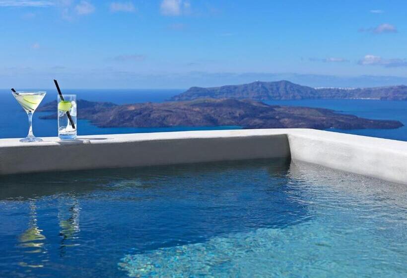 اتاق سوپریور با چشم‌انداز, Lilium Hotel Santorini