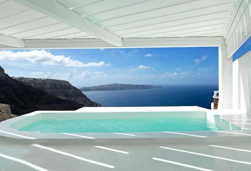 اتاق سوپریور با چشم‌انداز, Lilium Hotel Santorini