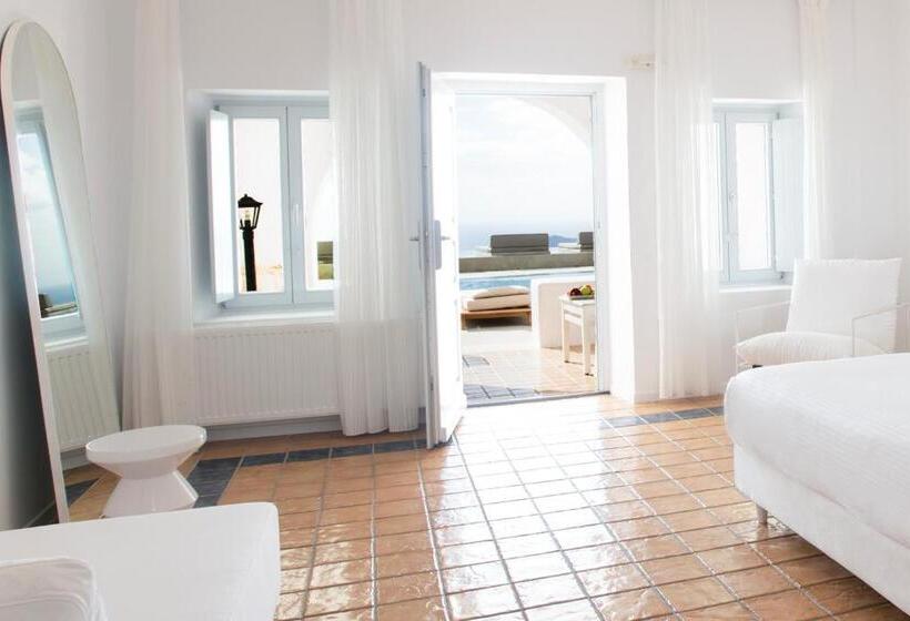 اتاق استاندارد با چشم‌انداز دریا, Lilium Hotel Santorini