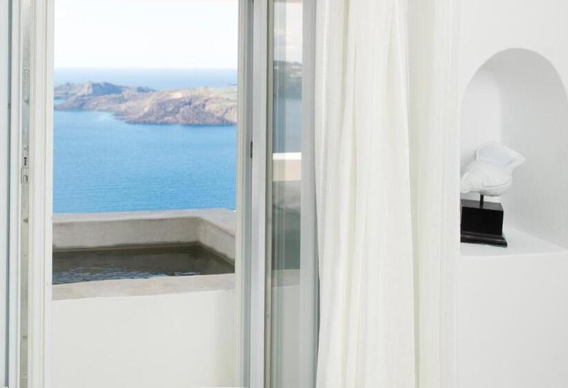 اتاق سوپریور با چشم‌انداز, Lilium Hotel Santorini