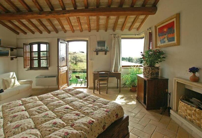 带阳台标准四人间, Podere Santa Maria