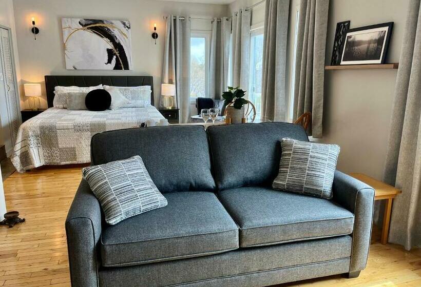 스탠다드 발코니 룸, Auberge L Intermède Du Lac