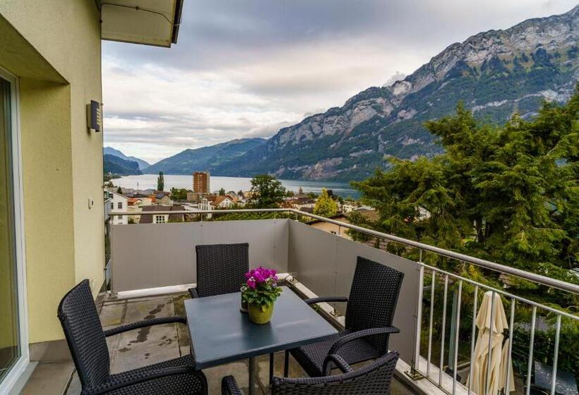 Suite with lake view, Seeblick Smart Hotel Rössli
