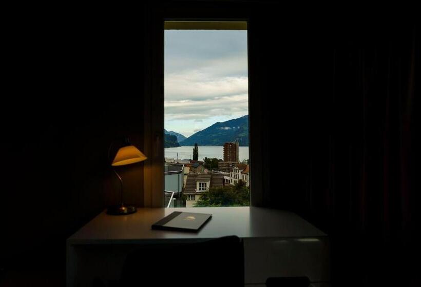 Suite with lake view, Seeblick Smart Hotel Rössli