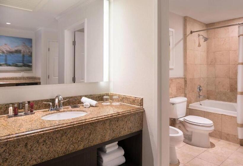 اتاق استاندارد با چشم‌انداز استخر, St. Kitts Marriott Resort & The Royal Beach Casino