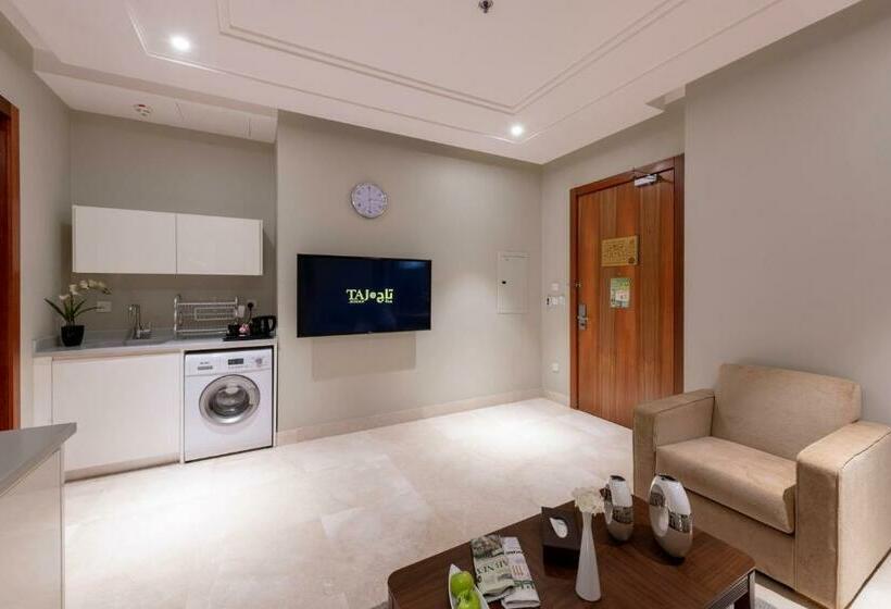 آپارتمان اجرایی 1 خوابه, Taj Jeddah Hotel Apartment