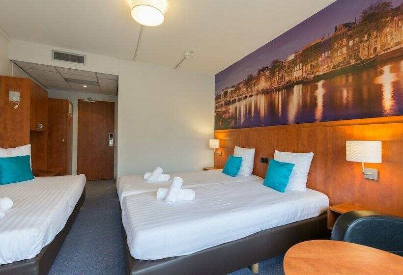 اتاق استاندارد سه نفره, New West Inn Amsterdam