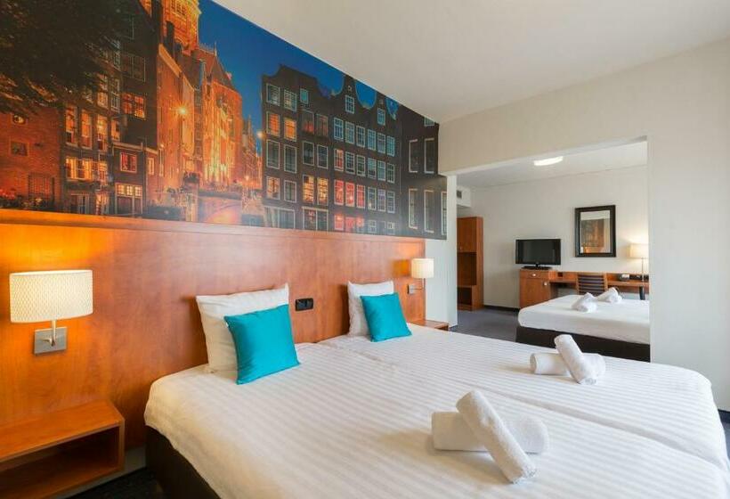 اتاق استاندارد چهار تخته, New West Inn Amsterdam