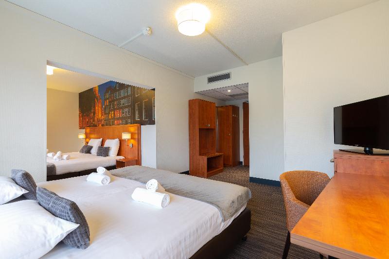 اتاق استاندارد چهار تخته, New West Inn Amsterdam