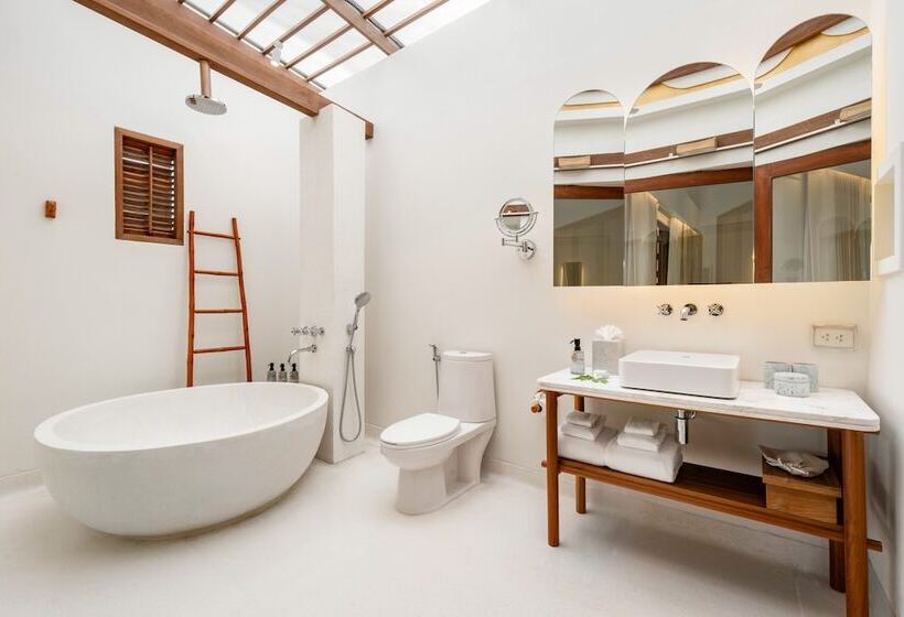 غرفة ديلوكس مزودة بشرفة, Sala Samui Choengmon Beach Resort