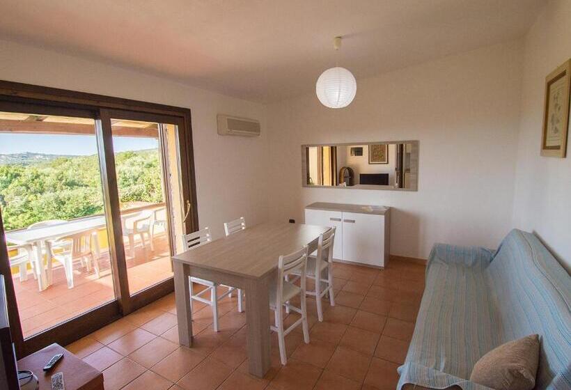 آپارتمان 1 خوابه با چشم‌انداز دریا, Residence Cala Petralana