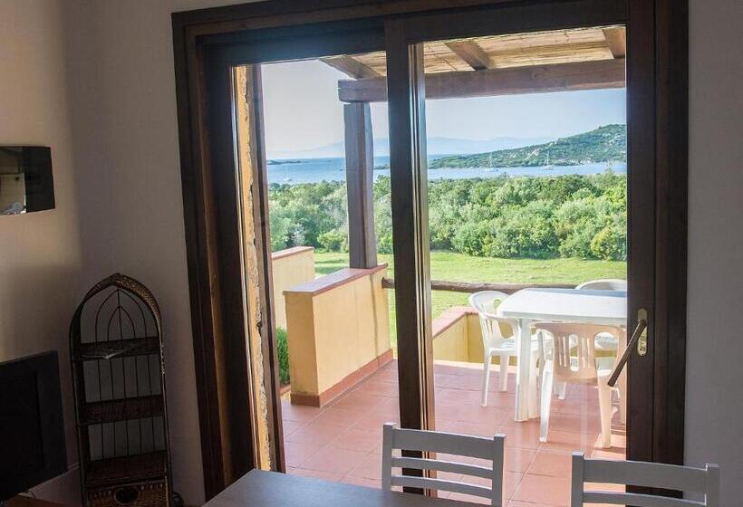 آپارتمان 1 خوابه با چشم‌انداز دریا, Residence Cala Petralana