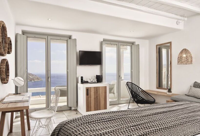 Люкс Премиум Вид на Море, Mykonos Bliss Cozy Suites Adults Only