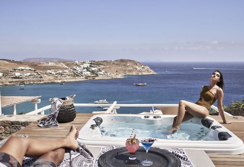 Люкс Премиум Вид на Море, Mykonos Bliss Cozy Suites Adults Only