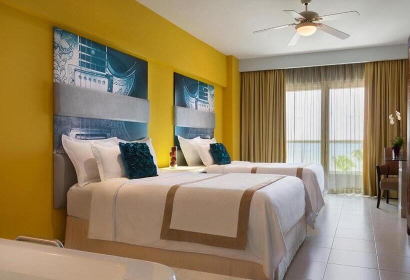 اتاق لوکس با چشم‌انداز دریا, Hard Rock Hotel Vallarta All Inclusive