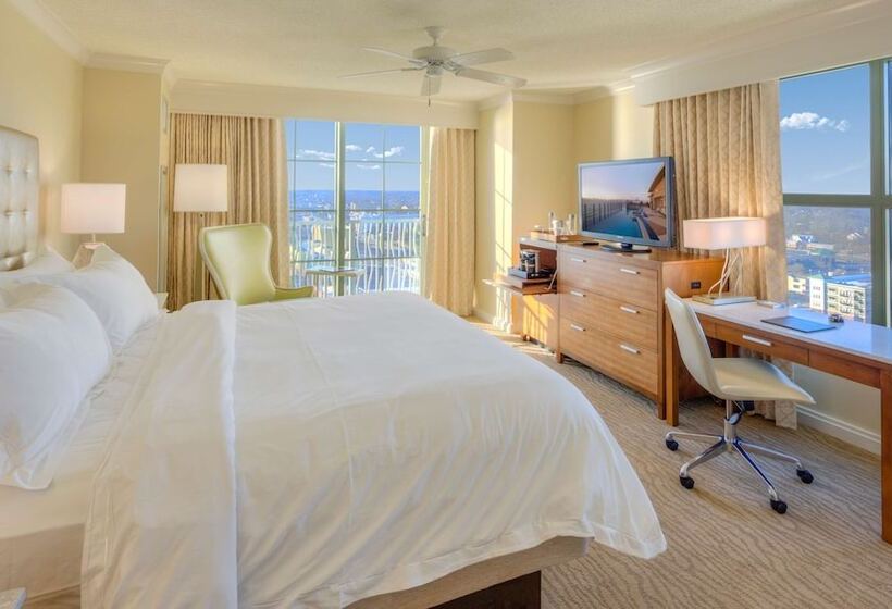 Standard Room Double Bed City View, Hilton Virginia Beach Oceanfront